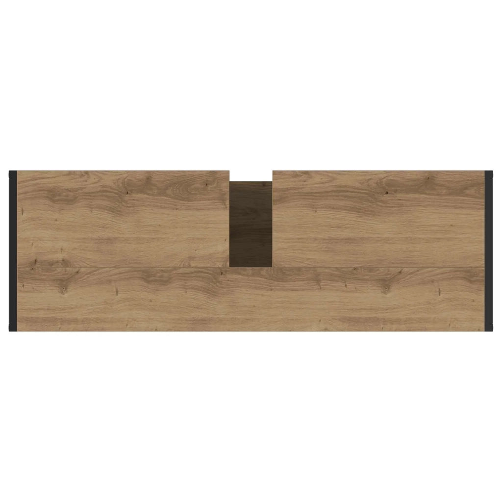 Mobile da Bagno con porta Rovere Artigianale 90 x 30 x 60 cm