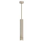 Lampada a sospensione Altro Buble crema oro GU10 Luminex