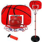 Impianto da mini pallacanestro per bambini - Regolabile impianto sportivo indoor/outdoor per bambini - Incluso tre palloni da basket