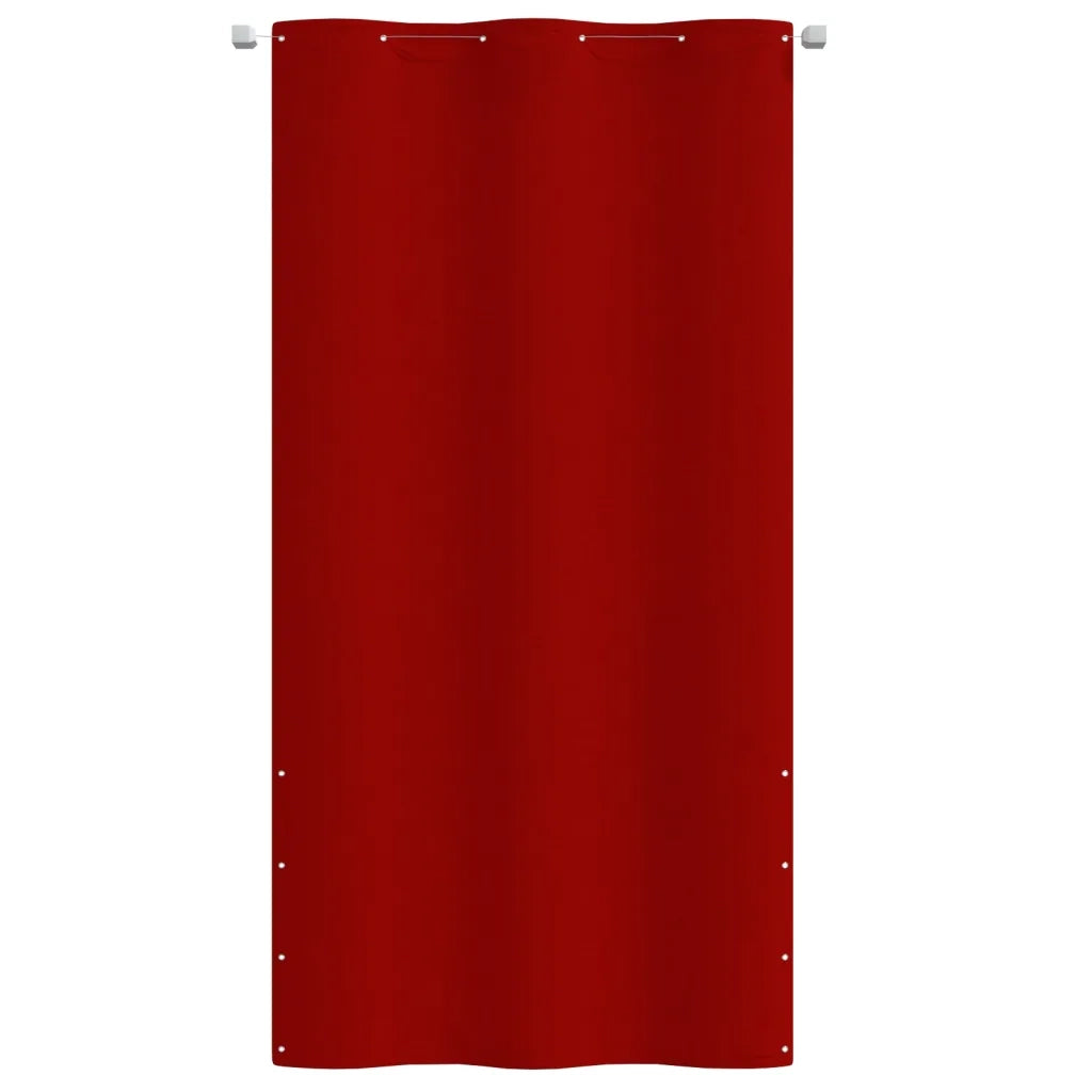 Paravento per Balcone Rosso 120x240 cm in Tessuto Oxford 148545