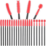 Set di spazzole per angoli e fessure, 4 tipi di spazzole ricaricabili in silicone con setole dense, piccolo set di strumenti per pulizia per interni