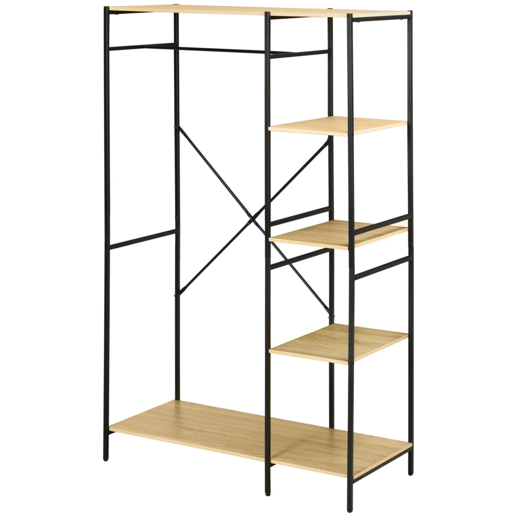 Armadio appendiabiti in metallo stile industriale ¨C zephmum ¨C 100x46x170.5 cm