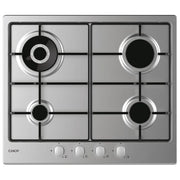 Candy Idea CHW6BR4WX Acciaio inox Da incasso 60 cm Gas 4 Fornello(i)