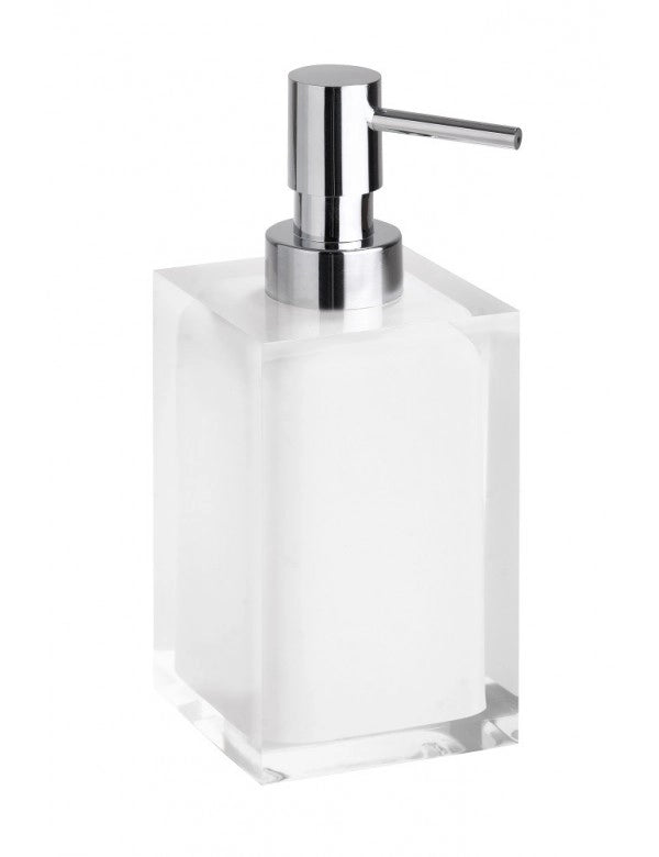 Set di 4 accessori da bagno VISTA in resina bianca
