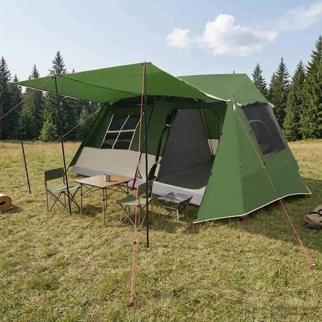 Tenda a tunnel Verde 400 x 278 x 182 cm 42017433