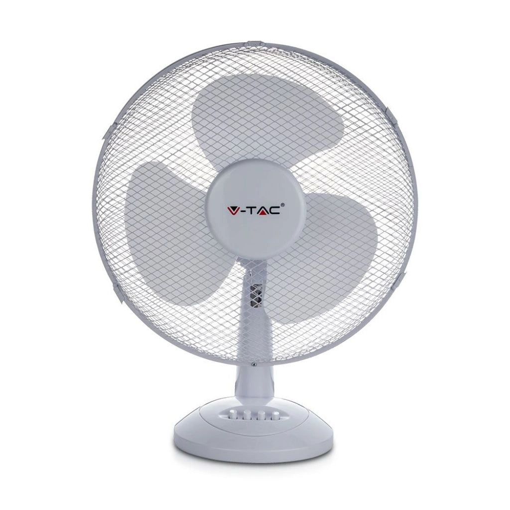 Fan di scrivania da 40 W con Kock Down Base 4 pulsanti 3 lame (16 pollici)
