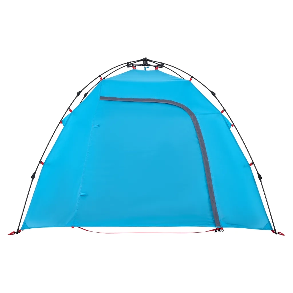 Tenda a Cupola da Campeggio 3 Persone-Tenda per Escursionismo Blu a Rilascio Rapido 452421