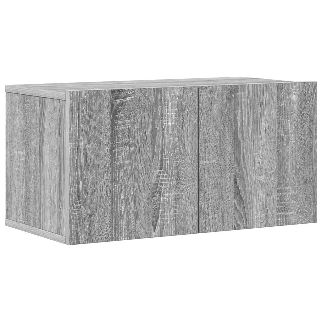 Set di Mobili Porta TV 4 pz | Armadietto TV | Mobile Porta TV Grigio Sonoma in Legno Multistrato