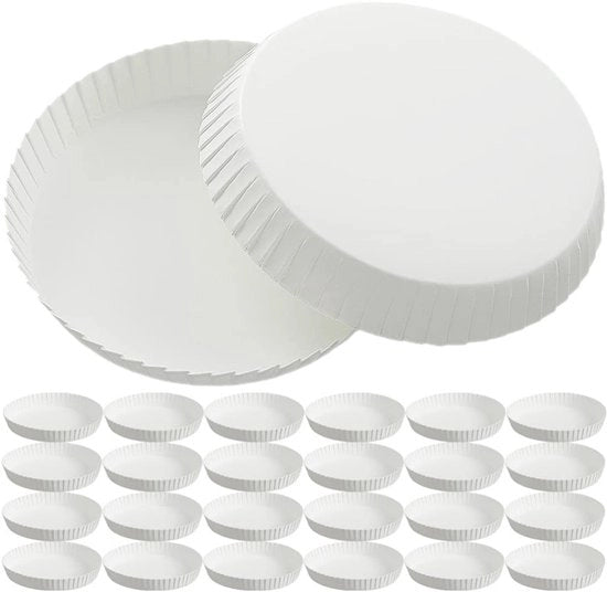 Kit di coperture per bicchieri da 150 pezzi - biodegradabili - per uso igienico - leggere - dimensioni 8x8x1,5 cm - efficaci contro insetti - coperture per bicchieri da un tempo