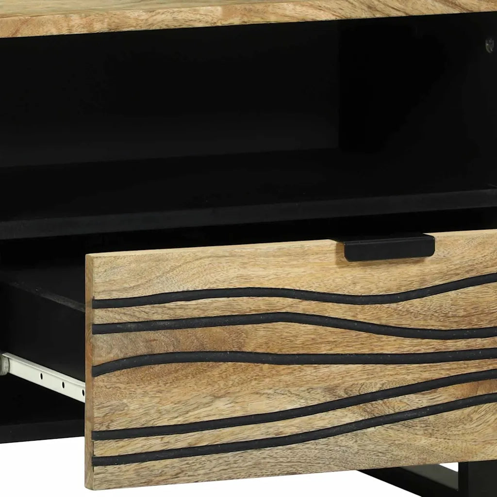 Mobile TV con cassetto-Credenza per TV Marrone 80 x 33 x 46 cm Legno multistrato