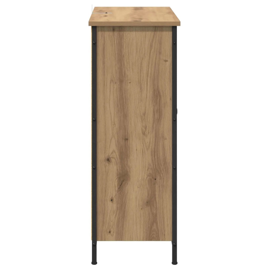 Credenza | Madia | Buffet da pranzo | Armadio da pranzo Rovere artigianale 70 x 30 x 80 cm Legno multistrato