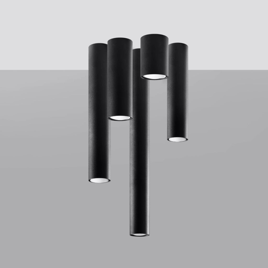 Lampada da soffitto LAGOS 10 nero