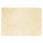 Tappeto in finta TAFALLA | Tappeto del soggiorno Crema 140 x 200 cm Poliestere