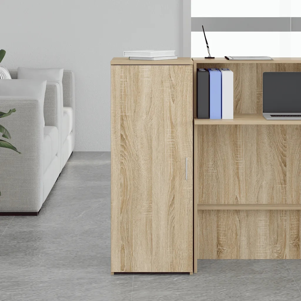 Mobile Portaoggetti Rovere Sonoma 40x45x103,5 cm in Truciolato 859035