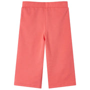 Pantaloni per Bambini a Gamba Larga Corallo 116 CFW5361436