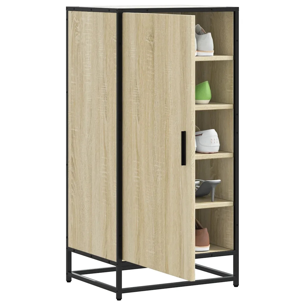 Scarpiera Rovere Sonoma 48x38x97,5 cm in Legno Multistrato 849200