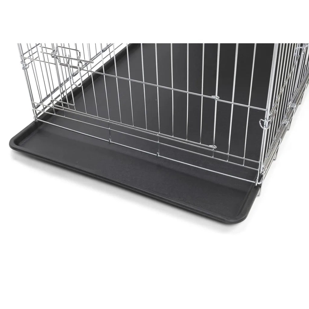 Karlie Gabbia per Cani con 2 Porte 107,5x70,5x76,5 cm Argento 444527