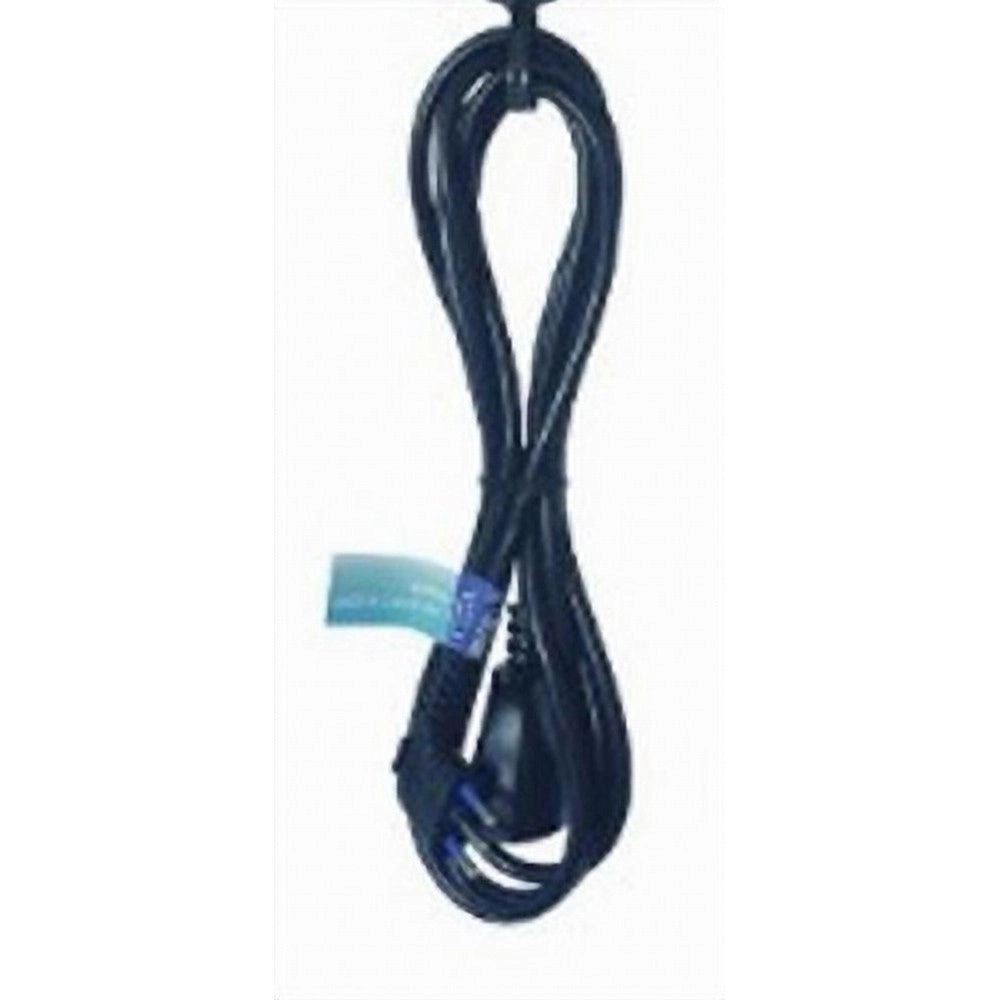 Trade Shop - Prolunga Lineare Nera Spina 10a 2p+t + Presa 10a 2p+t Uscita Cavo 3 Mt 90° 83279 -