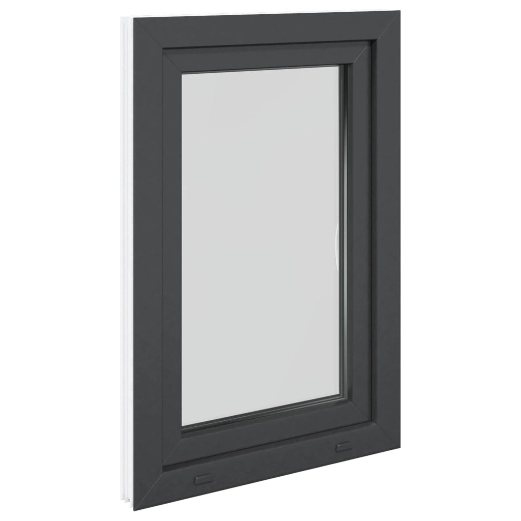 Finestra per Soffitta RISOR 60 x 90 cm PVC e Vetro Antracite
