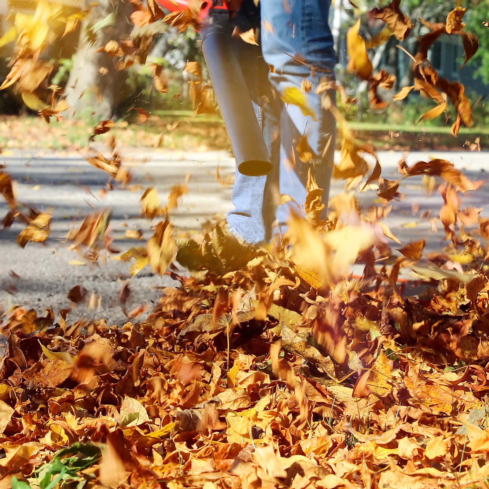 Aspirafoglie, Soffiatore foglie & tritafoglie 3in1 a benzina 1 CV 26 ccm Sacco di raccolta da 50 l