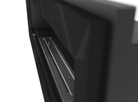 Camino a Bioetanolo da Parete/Incasso 150x49 cm Frame 1500 Inox con Vetro