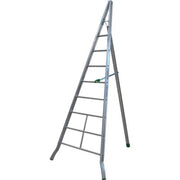 SCALA TRIANGOLARE AGRI FACAL - ALLUMINIO H.CM 350 PIOLI 10