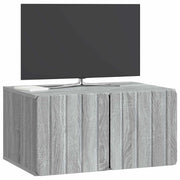 Mobile TV da Muro | Armadietto TV | Mobile Porta TV Grigio Sonoma 59,5 x 41 x 30 cm