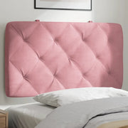Cuscino Testiera Rosa 80 cm in Velluto 374707