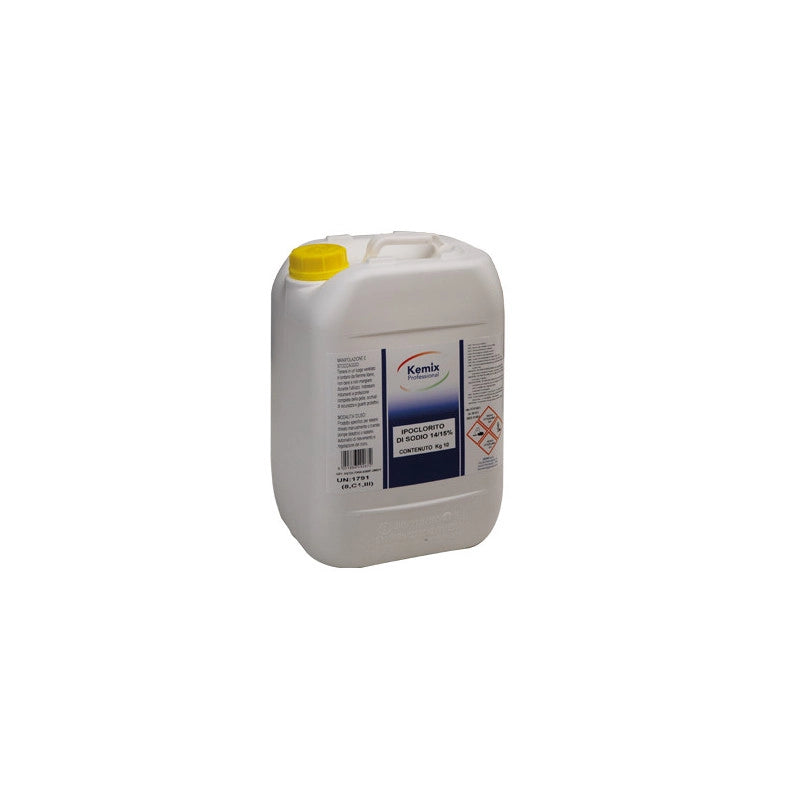 Ipoclorito di sodio soluzione 15 % 10 L per disinfezione piscine e ambienti – Biocida