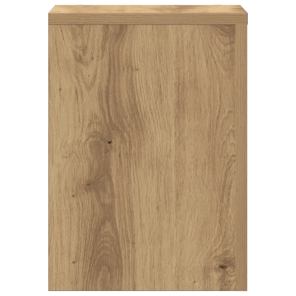 Supporti per Piante 2 pz Rovere 25x25x35 cm in Multistrato 852914