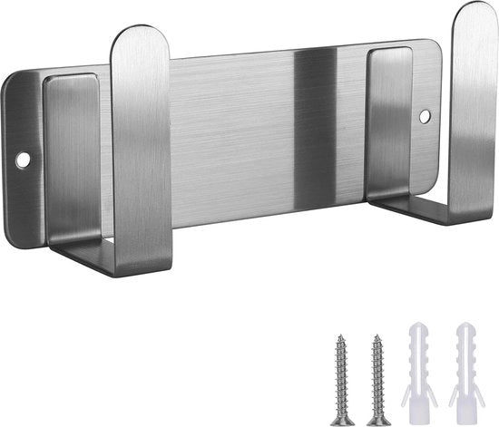 Pannendekselrek in Acciaio Inox per Montaggio a Parete – Organizza e Conserva i Tappi di Pannello in Modo Efficiente