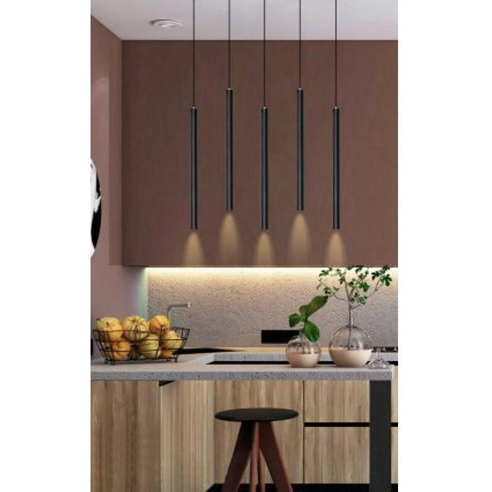 Trade Shop - Lampadario Da Soffitto Led 3 Watt Punto Luce Fredda Calda Naturale Nero A11-n -