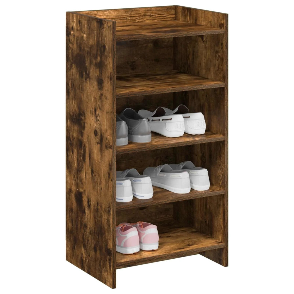 Mobile per scarpe con archiviazione Rovere Fumo 48 x 36 x 92 cm 8011343