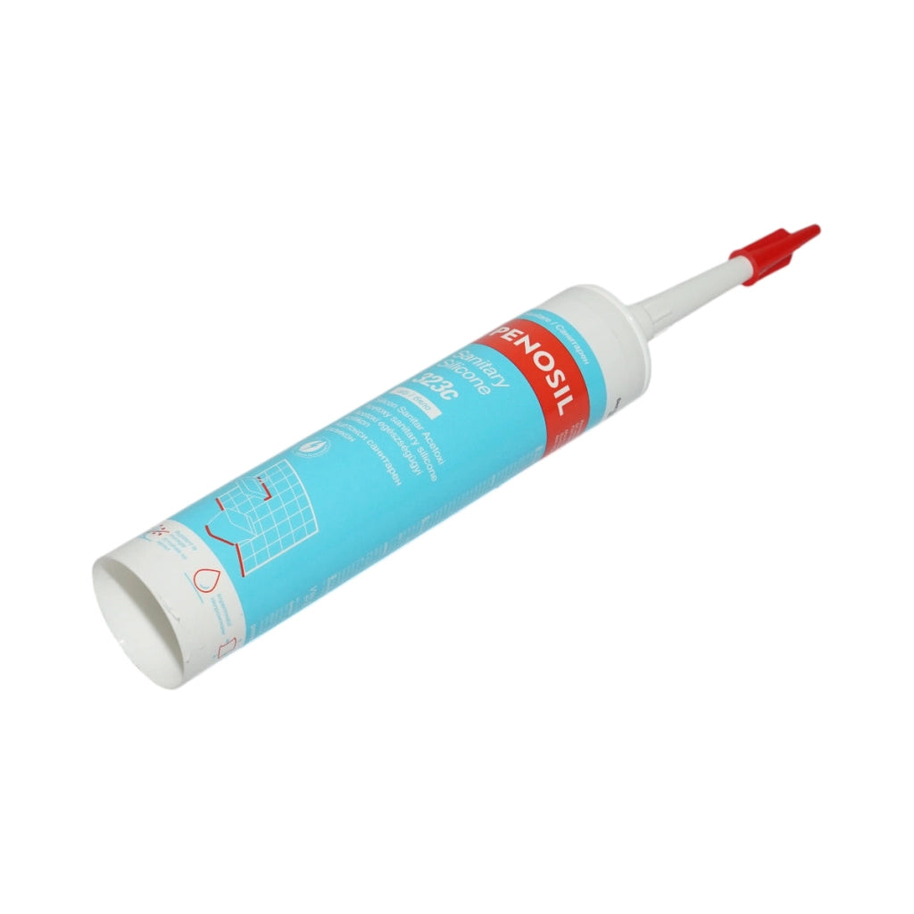 Silicone sigillante sanitario bianco resistente alla muffa 280 ml – Sanitary Silicone 323 Penosil