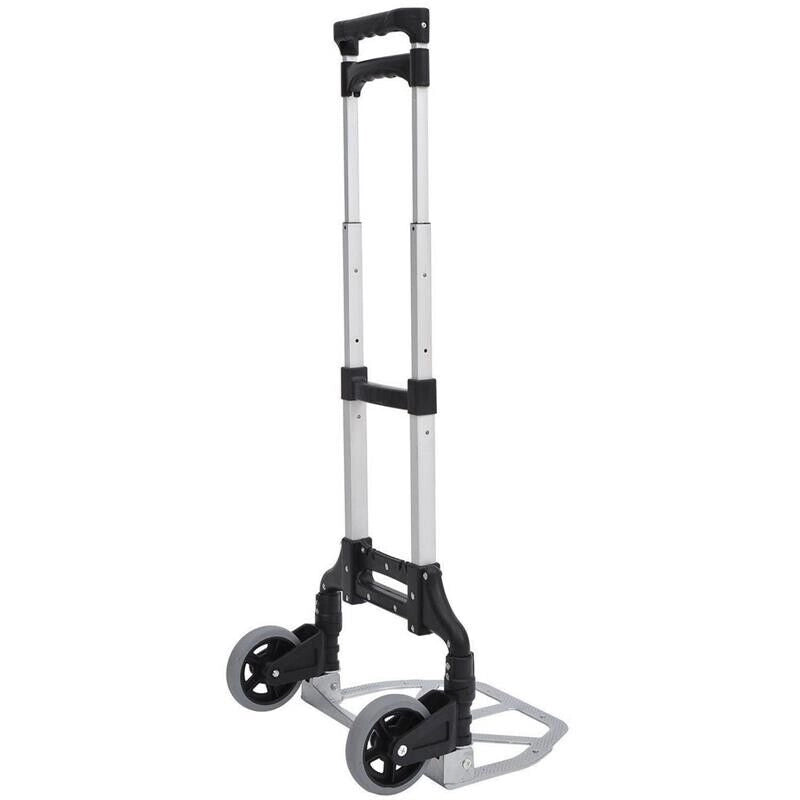 CARRELLO PORTAPACCHI A MANO PIEGHEVOLE IN ALLUMINIO