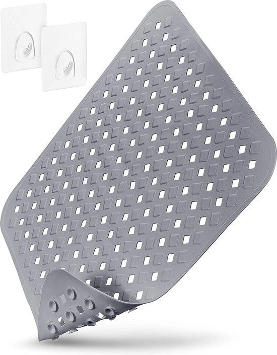 Pavimento antiscivolo per doccia - mattonella antiscivolo per doccia - resistente - pavimento antiscivolo per doccia strutturata, 53x53 cm