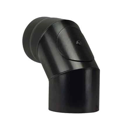 GOMITO A 90  ° CON ISPEZIONE PER STUFA A LEGNA 'PLUS LIGHT'  EE ? 150 mm - SAVE