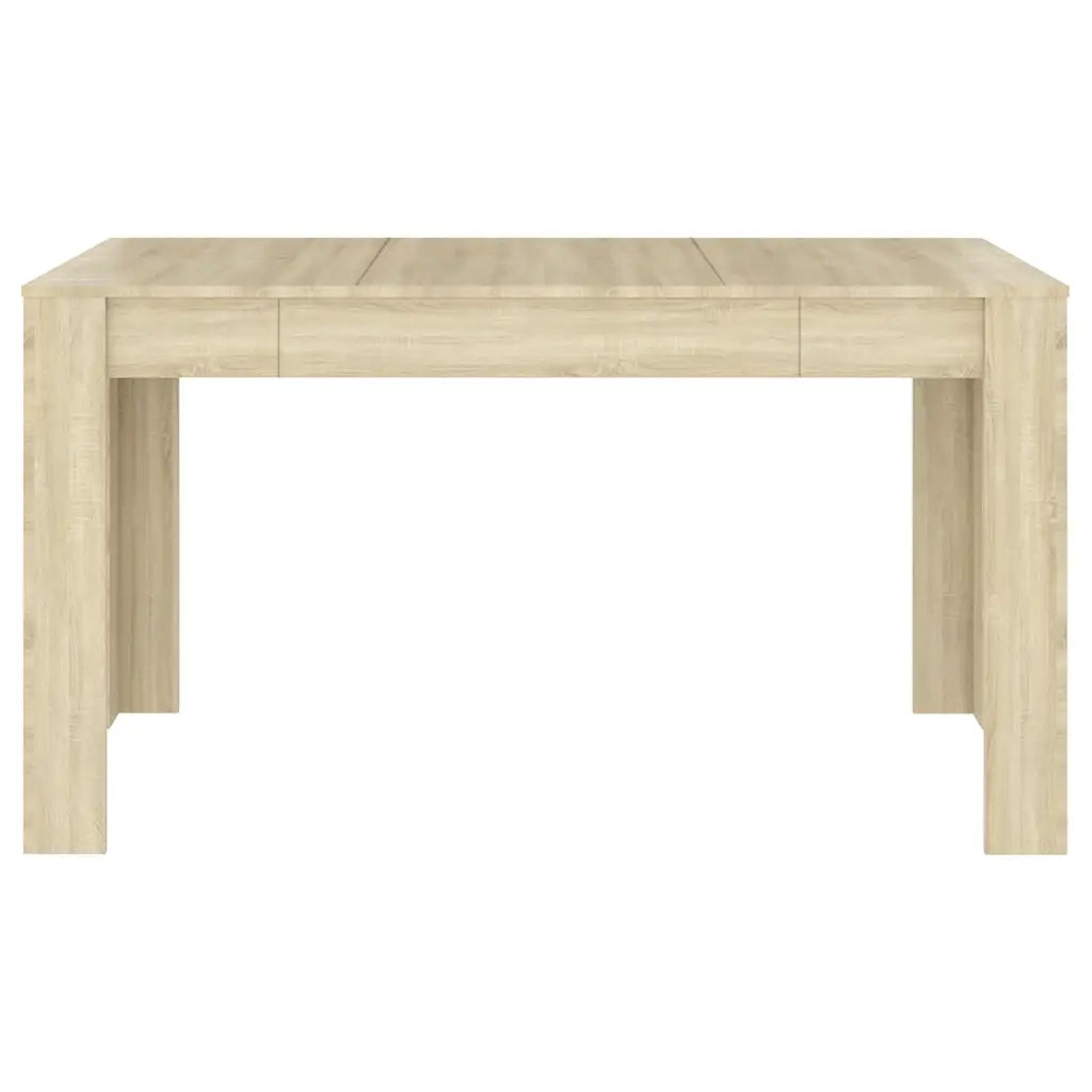 Tavolo da Pranzo Rovere Sonoma 140x74,5x76 cm Legno Multistrato 804205