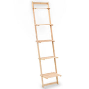 Scaffale a scala compatto da parete in legno di cedro 176 cm 2702057/2