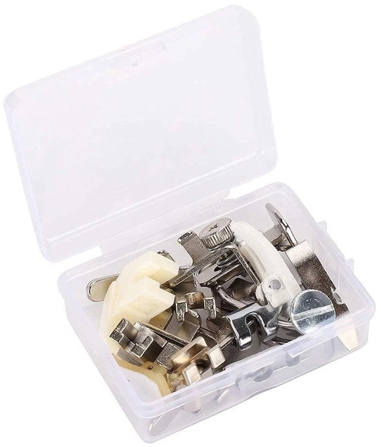 Set di cucito 11 pezzi - Punte da cucito antiche - Punte da cucito rotativa/antinastri/punte da cucito a breccia - Acciaio inossidabile di alta qualità - Utilizzo multifunzionale - Set di punte da cucito
