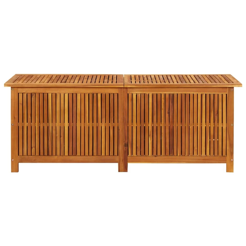 Cassapanca da giardino/box 150 x 50 x 58 cm legno massello di acacia 02_0013011