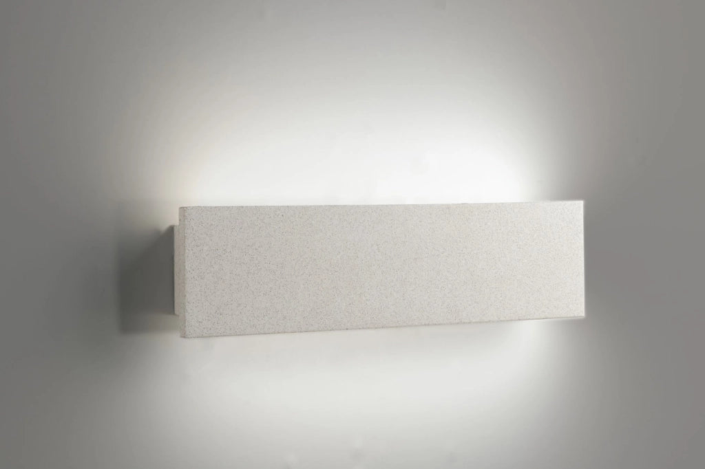 APPLIQUE LED PARKER BIANCA 12W 1400LM CCT 3000K / 4000K IP65 40X4,5X10,2CM