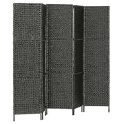 Divisorio Ambienti | Divider per stanze | Paravento a 5 Pannelli Nero 193x160 cm in Giacinto d'Acqua