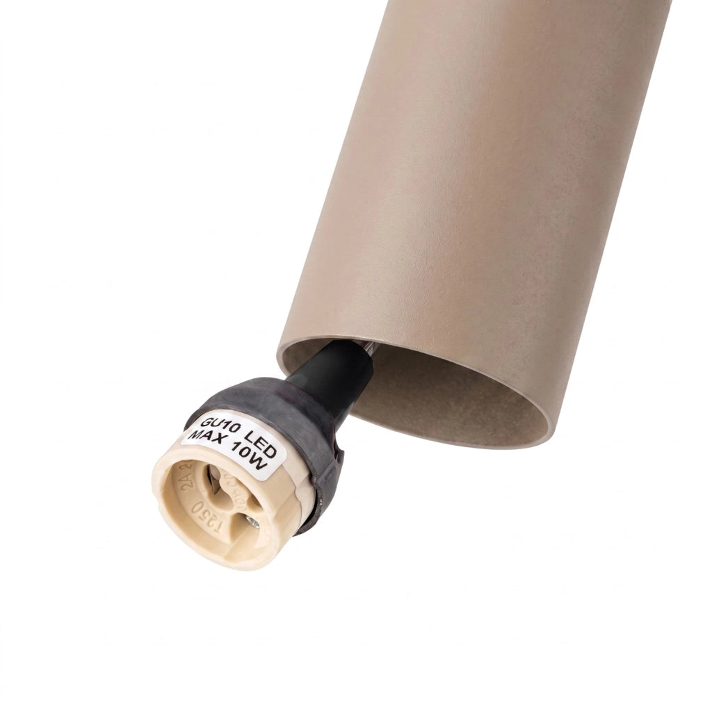 Lampada a sospensione LAGOS 3L taupe