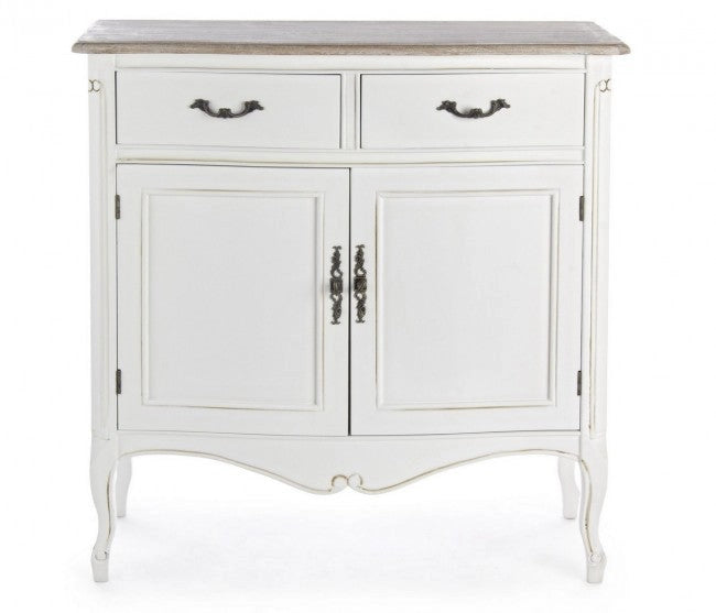 Credenza 2 Ante 2 Cassetti Justine in Legno