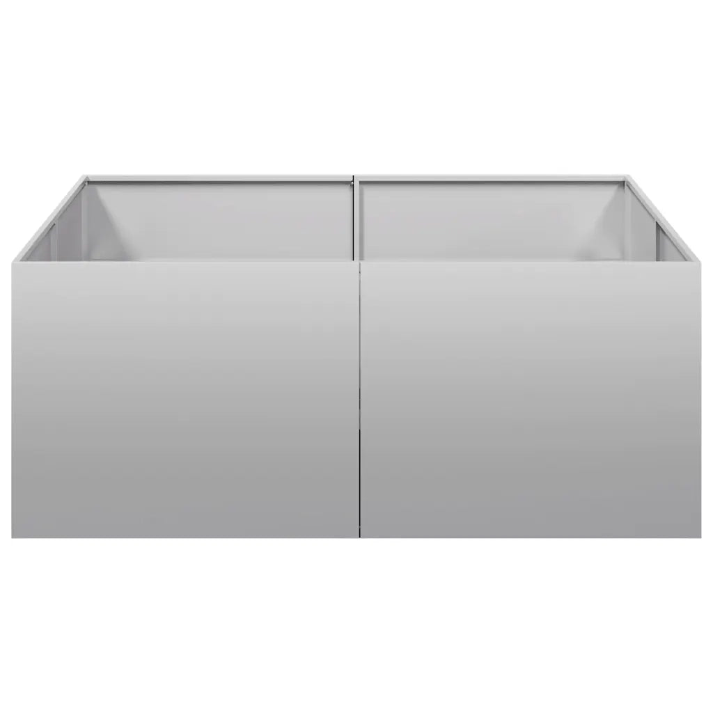 Fioriera 100x100x40 cm in Acciaio Zincato 860820