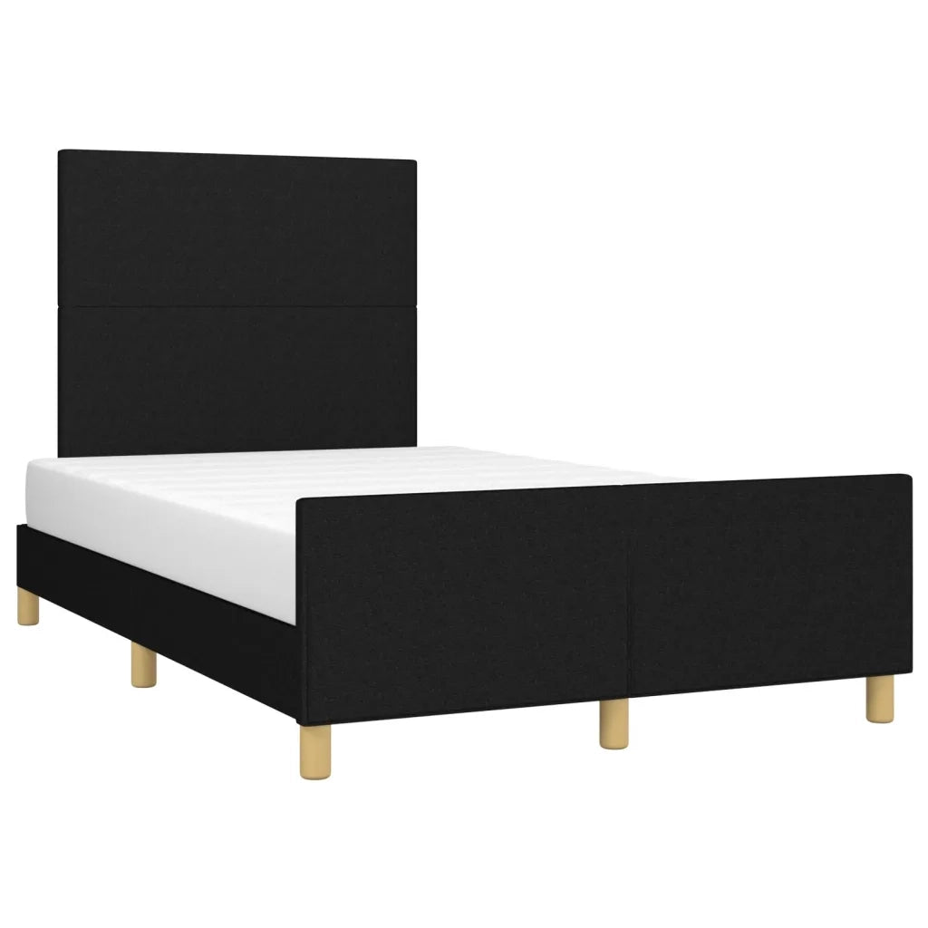 Giroletto senza Materasso Nero 120x200 cm Tessuto 3124881