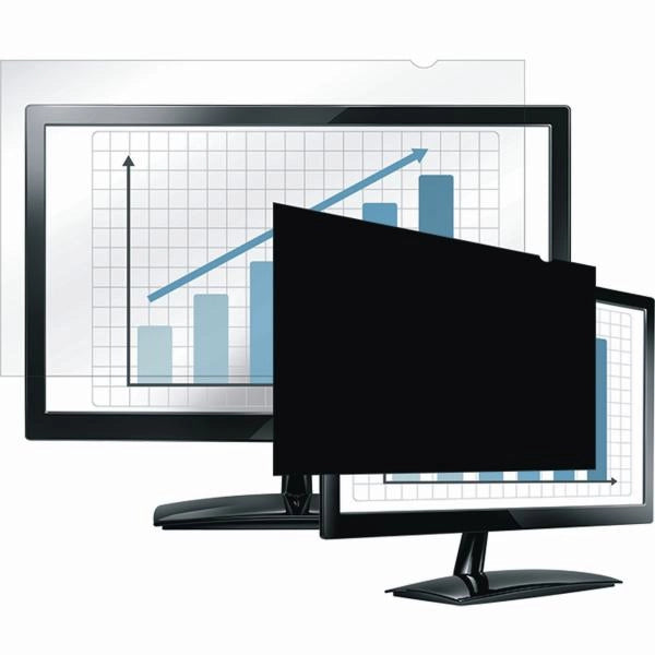 Fellowes PrivaScreen Filtro per la privacy senza bordi per display 61 cm [24] (24IN W BLACKOUT PRIVACY FILTER - LAP)