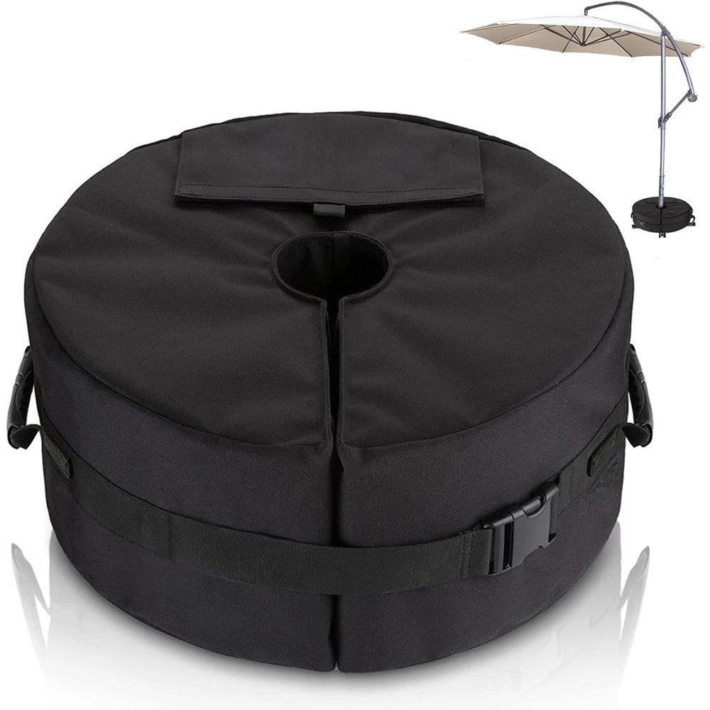 Trade Shop - Base Per Ombrellone Peso Regolabile Con Apertura Laterale Da Esterno Giardino Patio 020675 -