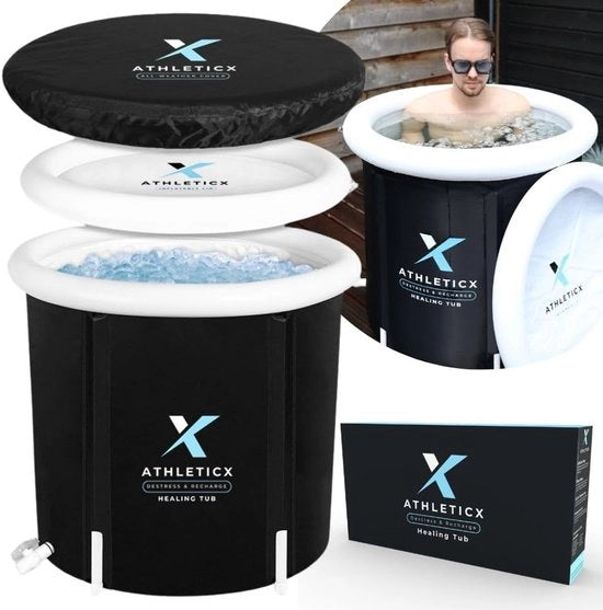 Igloo Opvouwabile e Opinabili Bagno Estivo XXL – Incluso Coperchio Isolante e Pistone Manuale